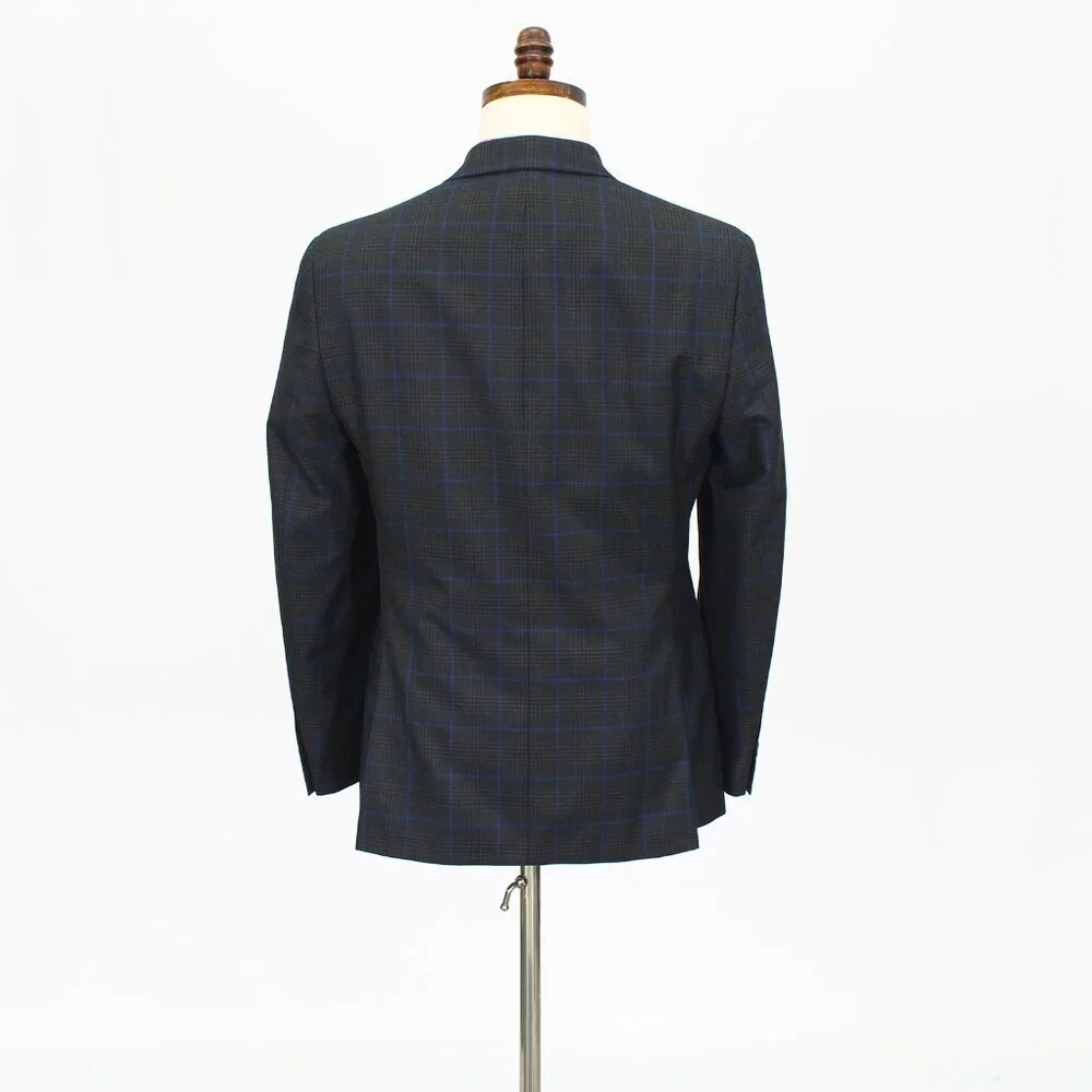 Michael Kors 38R Gray Check 2-Button Sport Coat Blazer Jacket T580